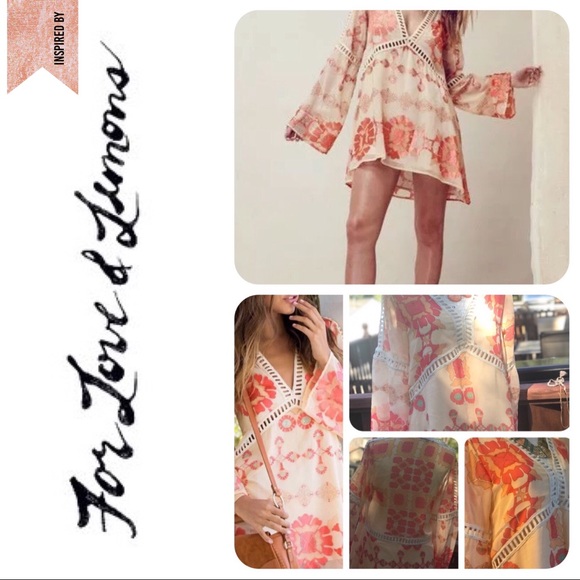 For Love And Lemons Dresses & Skirts - FL&L inspired Barcelona Tunic Mini Dress - M, NWT